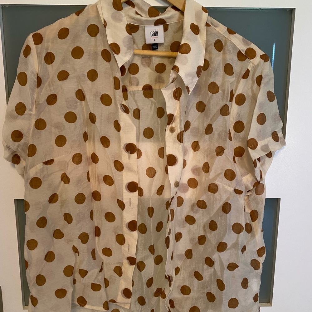 cabi short sleeve top